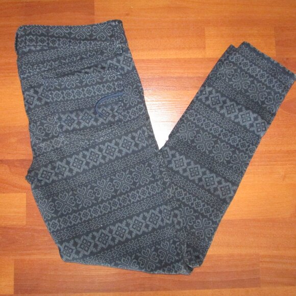 American Eagle Outfitters Tribal Print Jeggings - Sz 10 - Picture 9 of 12